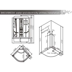 Душевая кабина SSWW B603A