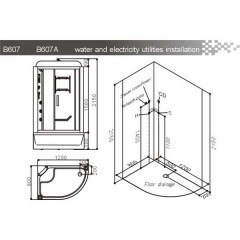 Душевая кабина SSWW B607A R