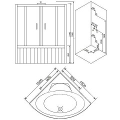 Душевая кабина Grande Home WS111 S6