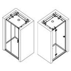 Душевая кабина Teuco Chapeau 140x90 L