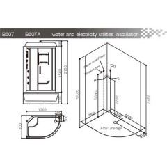 Душевая кабина SSWW B607A L