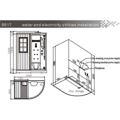 Душевая кабина SSWW S617 R