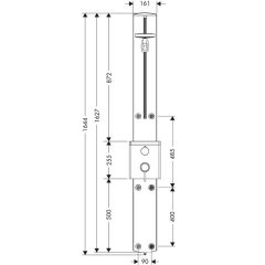 Душевая панель Hansgrohe Raindance S 27005000