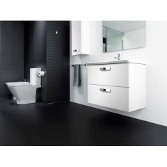 Тумба с раковиной Roca The Gap Unik 80 белый