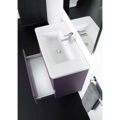 Тумба с раковиной Roca The Gap Unik 80 белый