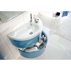 Тумба с раковиной Idea Group Moon BC110 подвесная