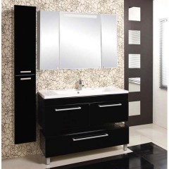 Комод Акватон Мадрид 120М чёрный 1A168803MA950