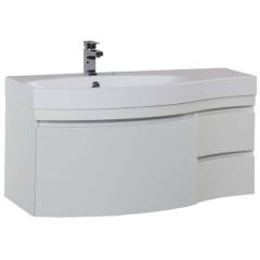 Тумба под раковину Aquanet Опера 115 L белый 00169656