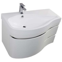 Комплект мебели Aquanet Сопрано 95 L белый 00169440
