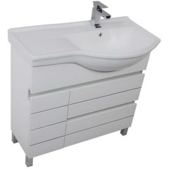 Комплект мебели Aquanet Доминика 90 R белый 00176650
