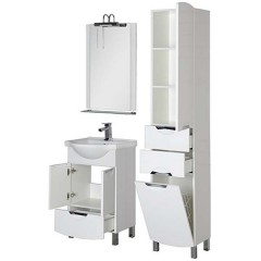 Комплект мебели Aquanet Асти 55 М белый 00178437