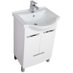 Комплект мебели Aquanet Асти 55 М белый 00178437