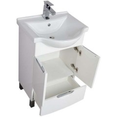 Комплект мебели Aquanet Асти 55 М белый 00178437