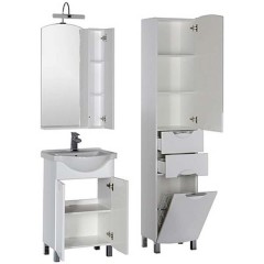 Комплект мебели Aquanet Асти 55 белый 00180317