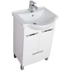 Комплект мебели Aquanet Асти 55 М белый 00180326