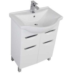 Комплект мебели Aquanet Асти 65 белый 00180319