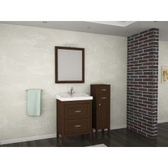 Комплект мебели ASB-Woodline Римини 60 бук тироль массив ясеня