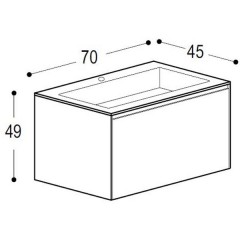 Комплект мебели Novello Light 45 G111