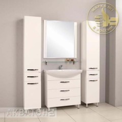 Тумба с раковиной Акватон Ария 80 Н белый 1A1413K0AA010