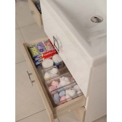 Тумба под раковину Акватон Стамбул 65М эбони тёмный 1A145801ST560