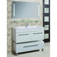 Комплект мебели Акватон Мадрид 100М 2 ящика белый