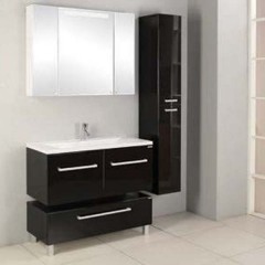 Комплект мебели Акватон Мадрид 100М 2 ящика чёрный
