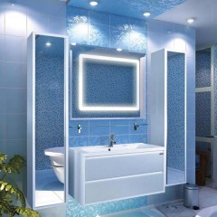 Тумба под раковину Акватон Римини 100 белый 1A134501RN010 (1A232801RN010)