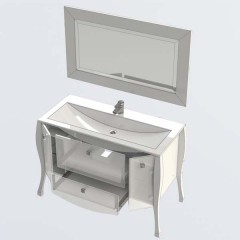Комплект мебели Aquanet Мадонна 120 эбен 00171021