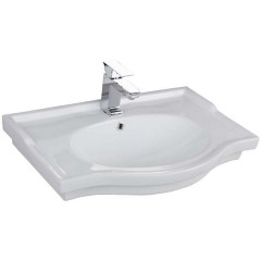 Тумба с раковиной Aquanet Амелия Н 70 орех 00179456 + 00181675