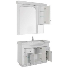 Комплект мебели Aquanet Фредерика 125 белый 00170097