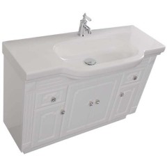Комплект мебели Aquanet Фредерика 125 белый 00170097