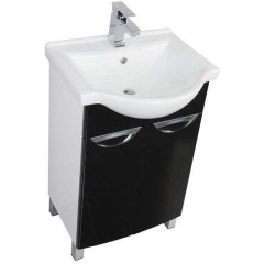 Комплект мебели Aquanet Асти 55 черный 00180318