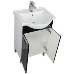 Комплект мебели Aquanet Асти 55 черный 00180318