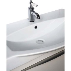 Тумба с раковиной Aquanet Франка 85 слоновая кость 00183054 + 00182329