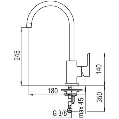 Смеситель Nobili ABC AB87133CR