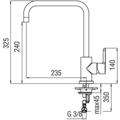 Смеситель Nobili ABC AB87134CR