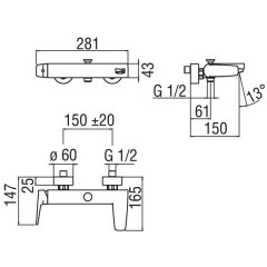 Смеситель Nobili Nobi NB84110/1CR