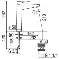 Смеситель Nobili Nobi NB84128/2CR