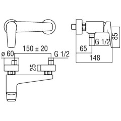 Смеситель Nobili Nobi NB84130CR
