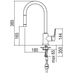 Смеситель Nobili Nobi NB84137/1CR