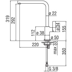 Смеситель Nobili Flag FL96133CR
