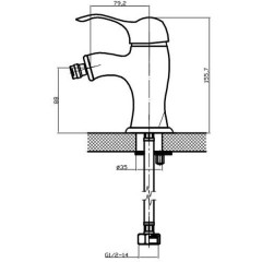 Смеситель Edelform Albus AB1814