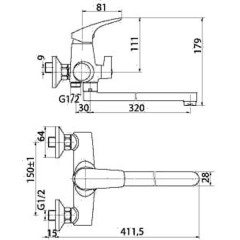 Смеситель Edelform Flor FR18102