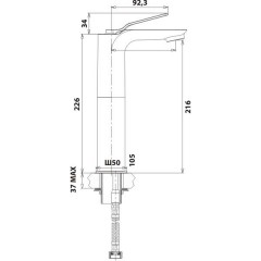 Смеситель Edelform Itum UM1802