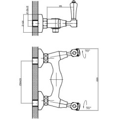 Смеситель Edelform Lumier LM2812G