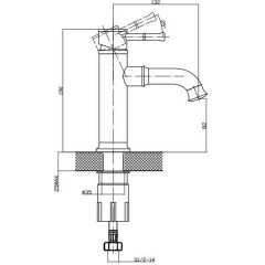 Смеситель Edelform Mollis ML1800B