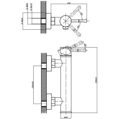 Смеситель Edelform Mollis ML1812С
