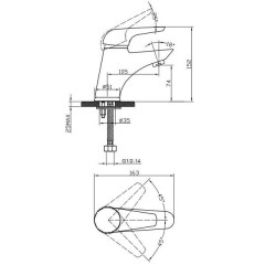 Смеситель Edelform Ocker OC1800