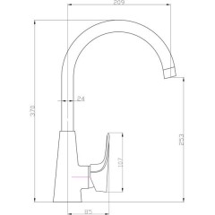Смеситель Edelform Sienna SN1808