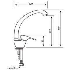 Смеситель Gro Welle Pfeffer Nord PFN771